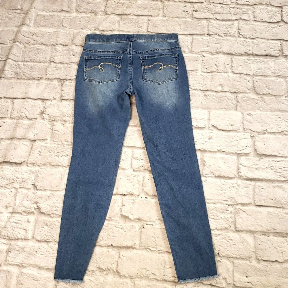 Justice girls Mid Rise Legging size 14 Embellished